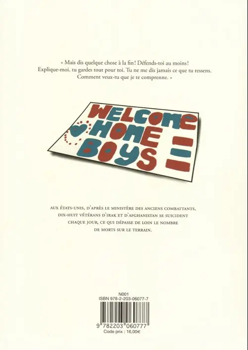 Verso de l'album USA - Uriel Samuel Andrew