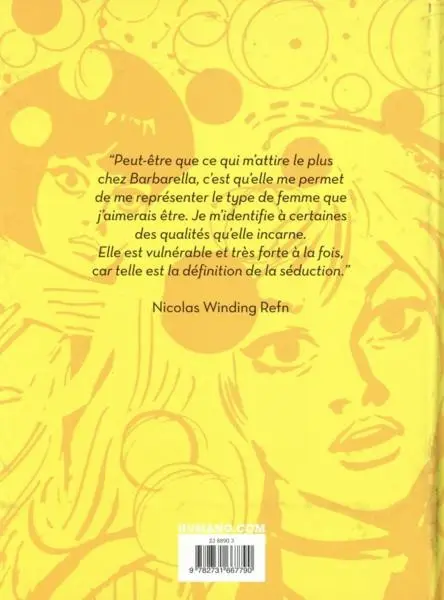 Verso de l'album Barbarella Barbarella suivi de Les Colères du Mange-Minutes