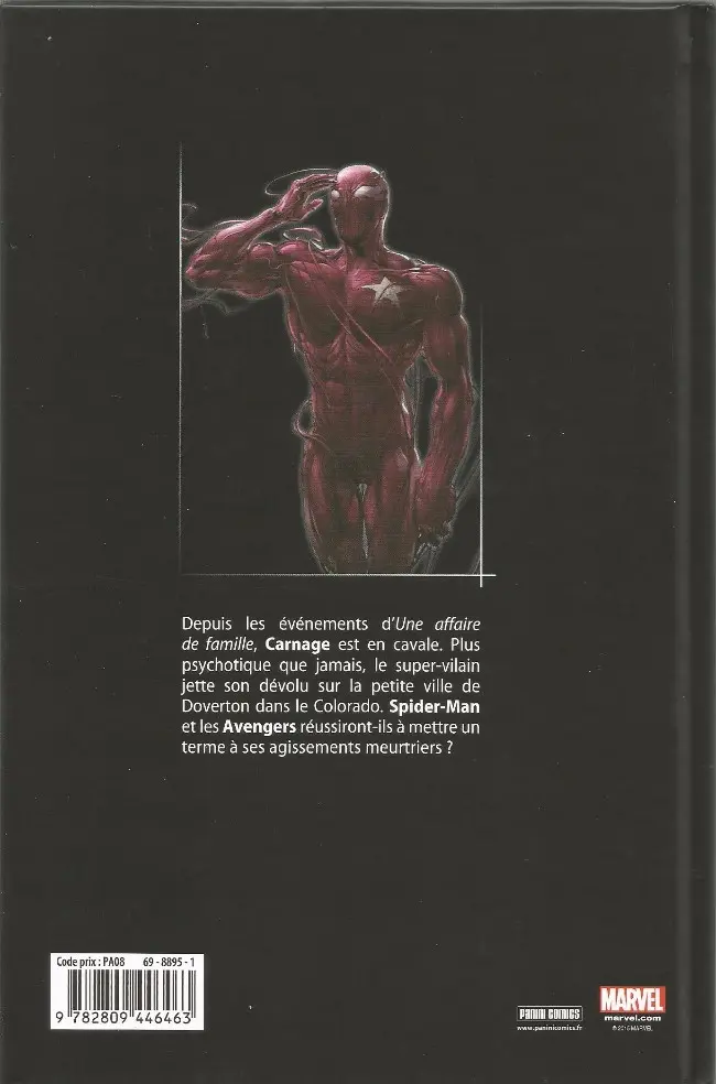Verso de l'album Carnage - U.S.A.