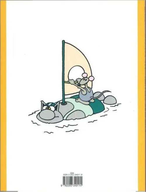 Verso de l'album Le Chat Tome 6 Ma langue au Chat