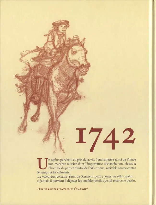 Verso de l'album L'Épervier Tome 7 La mission