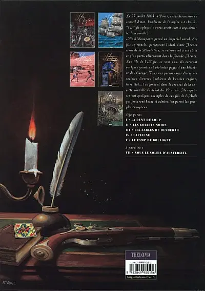 Verso de l'album Les Fils de l'aigle Tome 6 Ma bohème