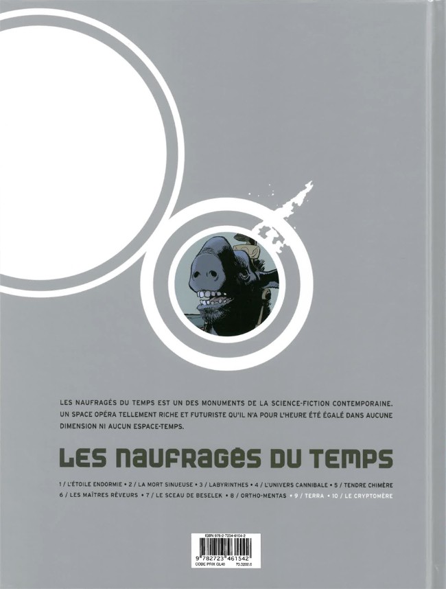Verso de l'album Les Naufragés du temps Tome 8 Ortho-Mentas
