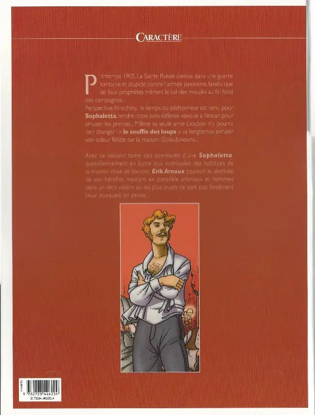 Verso de l'album Sophaletta Tome 2 Le souffle des loups