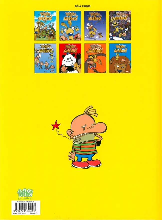 Verso de l'album Tony & Alberto Tome 7 Pigeon, vole !