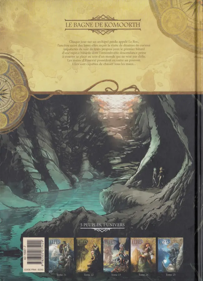 Verso de l'album Elfes Tome 24 Le Bagne de Komoorth