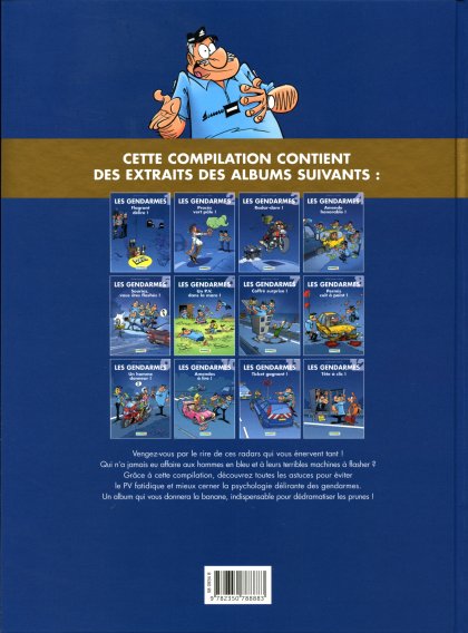 Verso de l'album Les Gendarmes Les Best Or Les radars automatiques