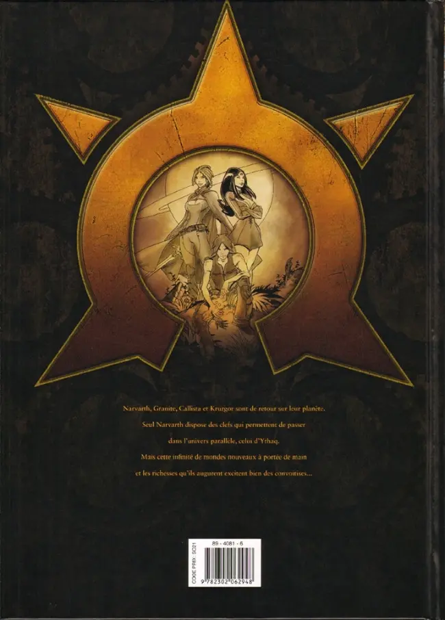 Verso de l'album Les Naufragés d'Ythaq Tome 15 Imperator Express - La Caravane de l'étrange