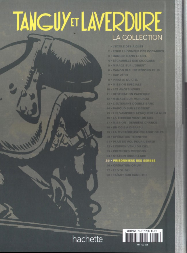 Verso de l'album Tanguy et Laverdure - La Collection Tome 25 Prisonniers des serbes