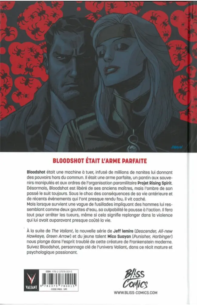 Verso de l'album Bloodshot Reborn Tome 1 Colorado