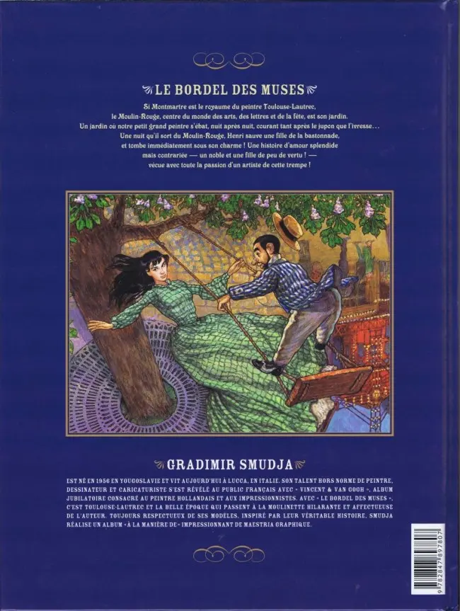 Verso de l'album Le Bordel des muses / Le Cabaret des muses Tome 2 Mimi & Henri