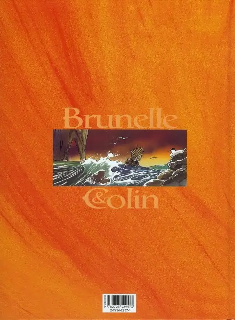 Verso de l'album Brunelle et Colin Brunelle & Colin