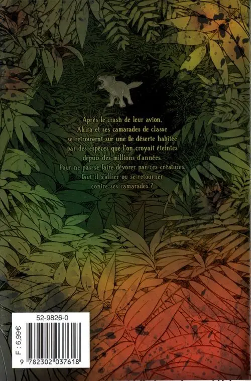 Verso de l'album Cage of Eden 5