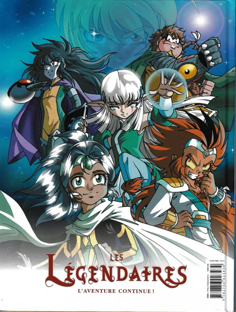 Verso de l'album Les Légendaires Tome 15 Amour mortel
