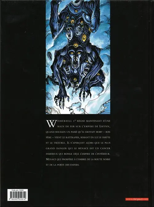 Verso de l'album Chroniques de la Lune Noire Tome 12 La Porte des Enfers