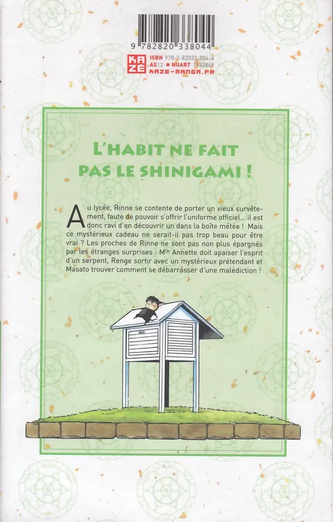 Verso de l'album Rinne 28