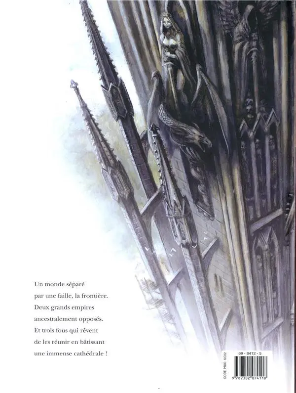 Verso de l'album La Cathédrale des Abymes Tome 2 La guilde des assassins