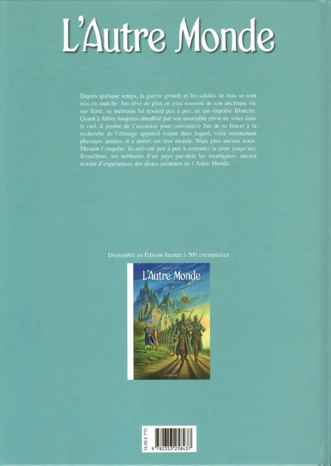 Verso de l'album L'Autre Monde Tome 7 Les Brouillons 1/2