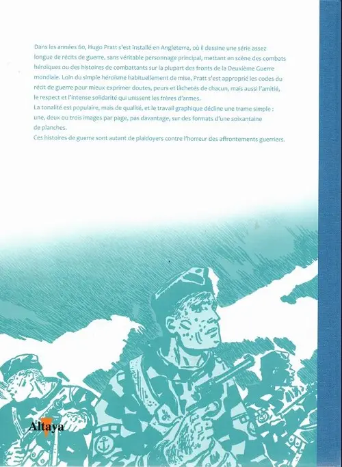 Verso de l'album Tout Pratt Tome 45 WW II - Histoires de guerre 3