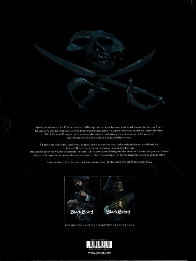 Verso de l'album Black Beard 1 Pendez-les haut et court !