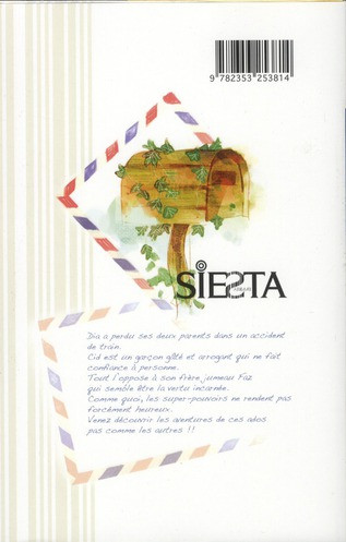 Verso de l'album Siesta 1