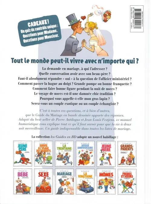 Verso de l'album Le Guide Tome 22 Le guide du mariage