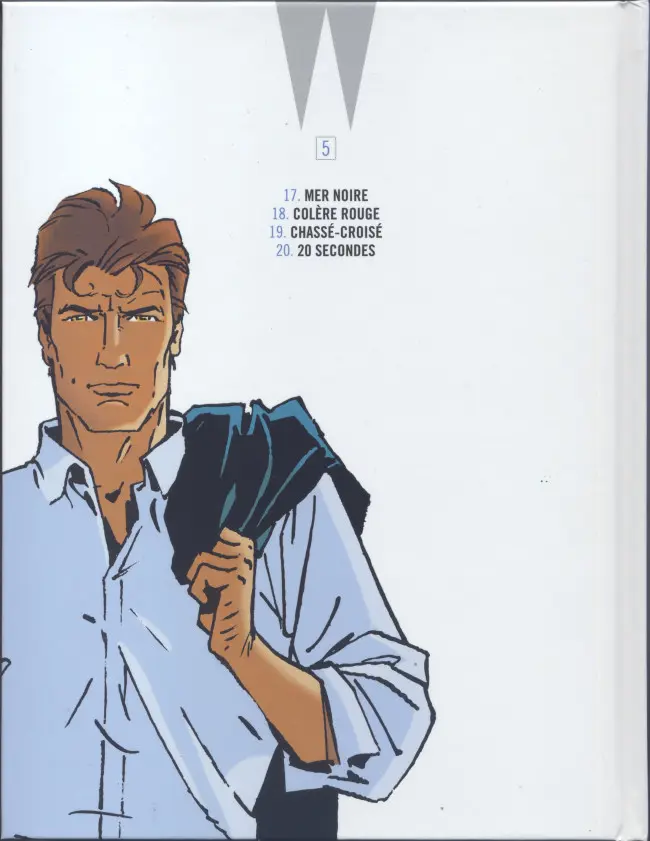 Verso de l'album Largo Winch Tome 5