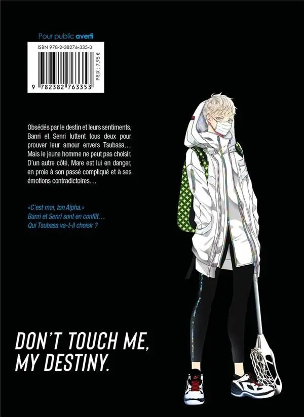 Verso de l'album Don't touch me - My destiny 2