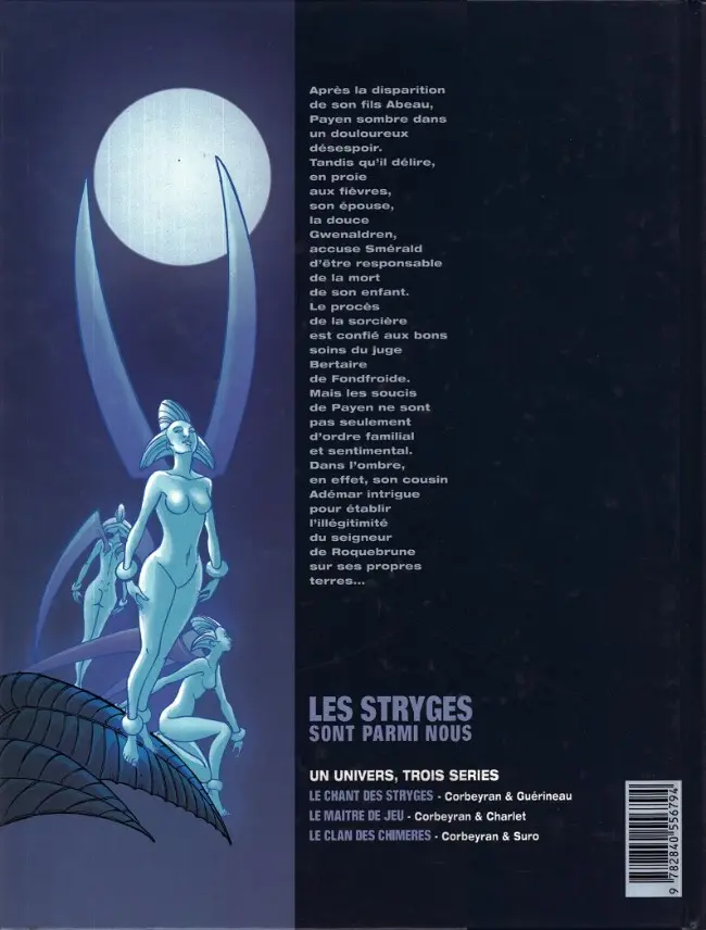 Verso de l'album Le Clan des Chimères Tome 2 Bucher