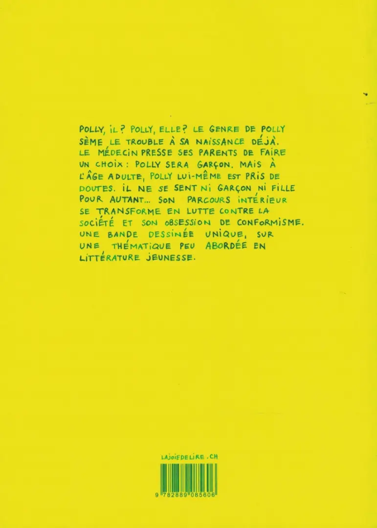 Verso de l'album Polly