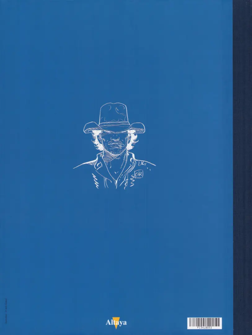 Verso de l'album Blueberry Édition collector Tome 31 Frontière sanglante