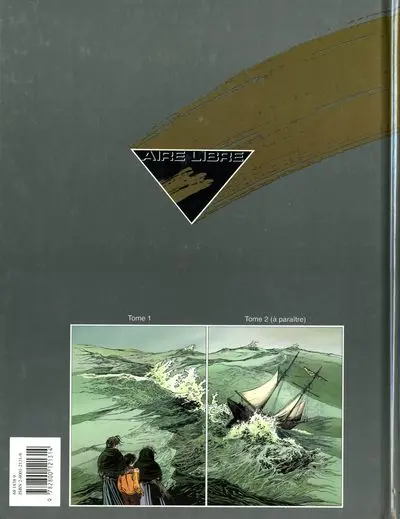 Verso de l'album Le Cœur en Islande Tome 1