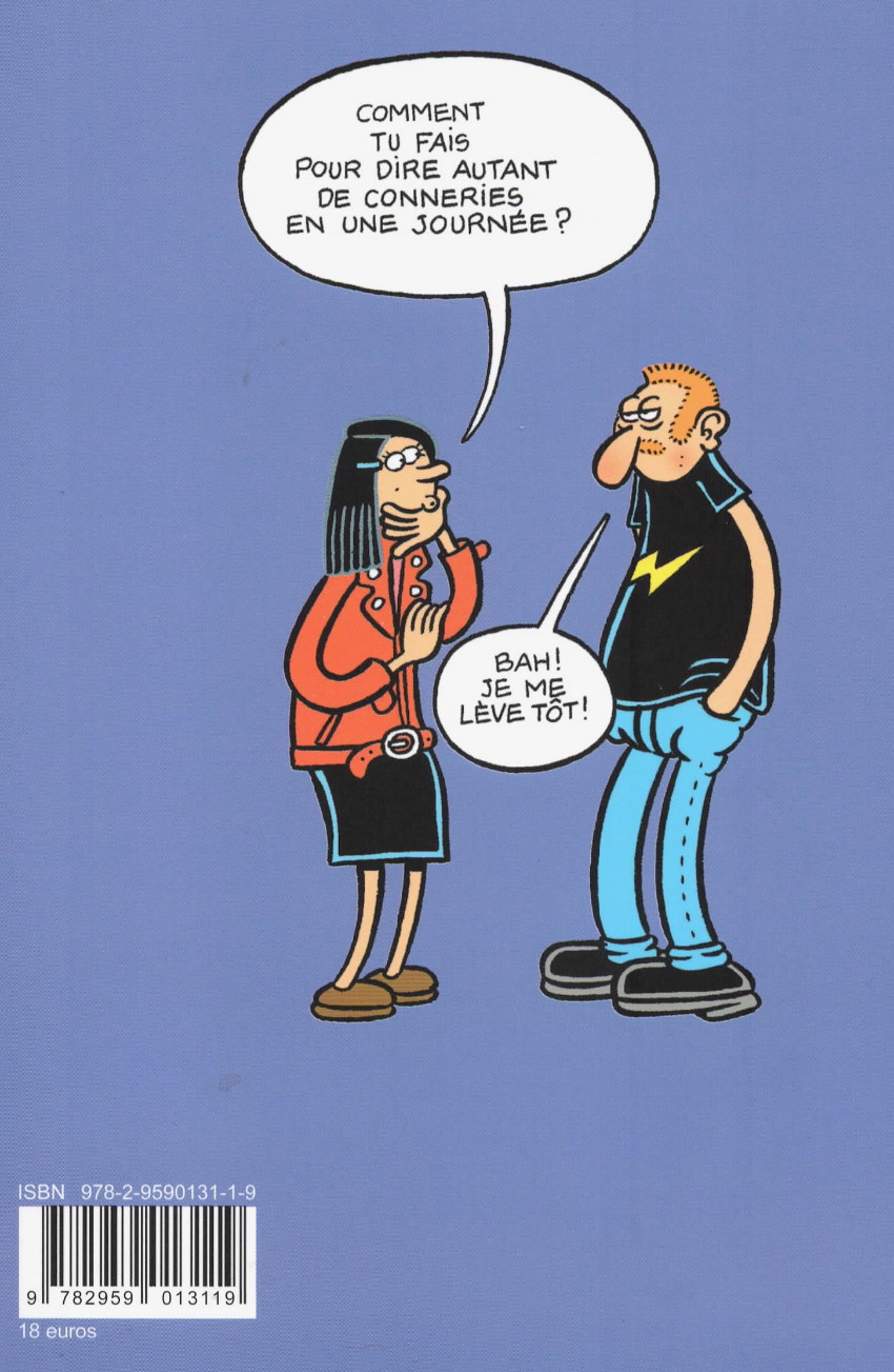 Verso de l'album Dessins en vrac Tome 4 Dessins en vrac