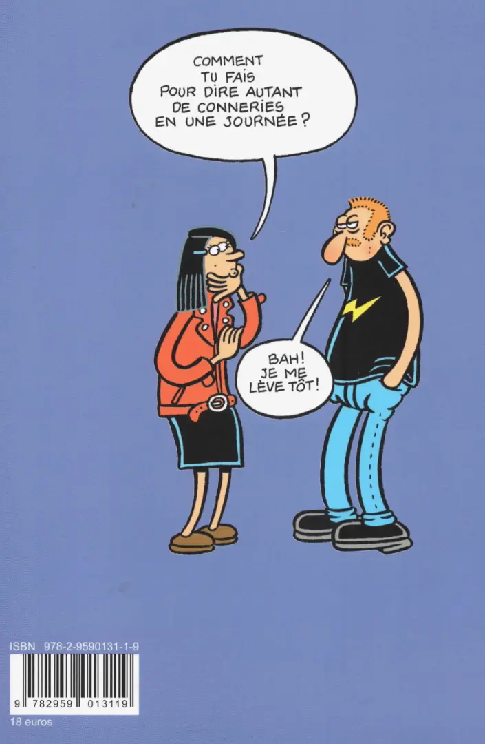 Verso de l'album Dessins en vrac Tome 4 Dessins en vrac