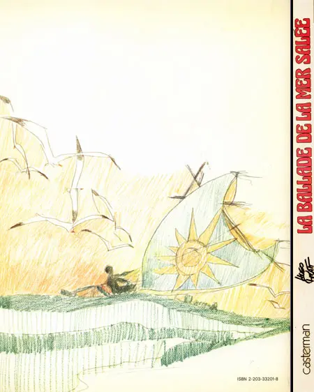 Verso de l'album Corto Maltese Tome 1 La ballade de la mer salée