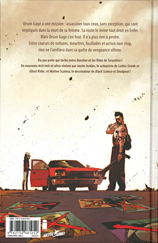 Verso de l'album Dead Body Road