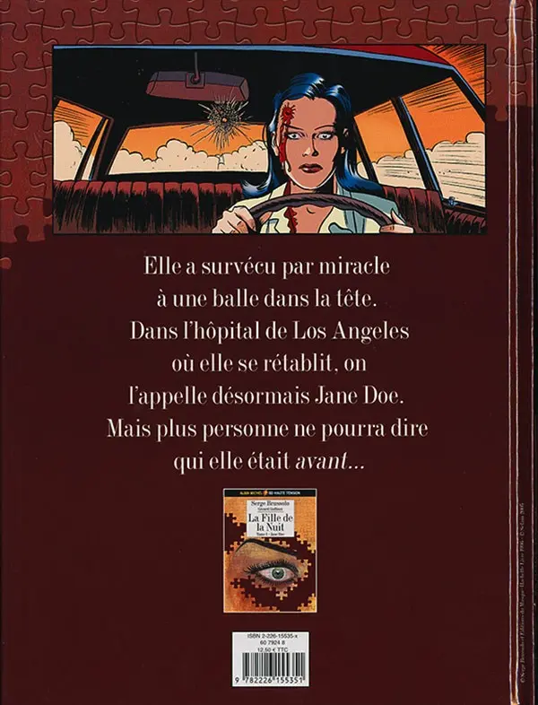 Verso de l'album La Fille de la nuit Tome 2 Netty Doggan