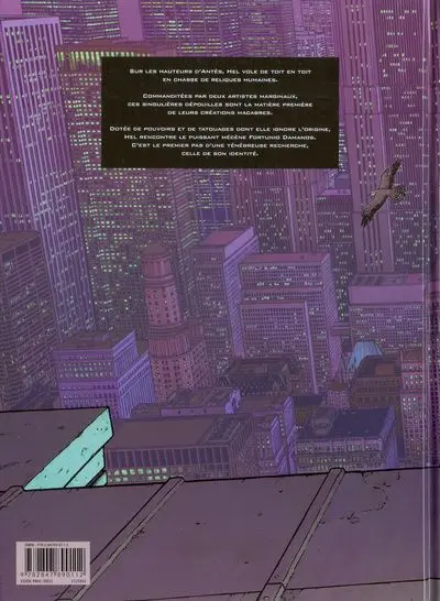 Verso de l'album Hel Tome 1 L'éveil de la bête