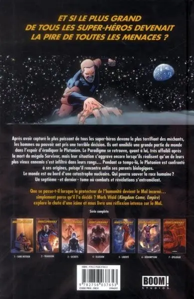 Verso de l'album Irrécupérable Tome 7 Epilogue