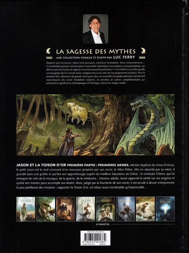 Verso de l'album Jason et la Toison d'Or Tome 1 Premières armes