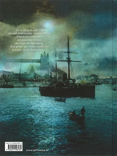 Verso de l'album Adamson Tome 1 Opération Spitsberg