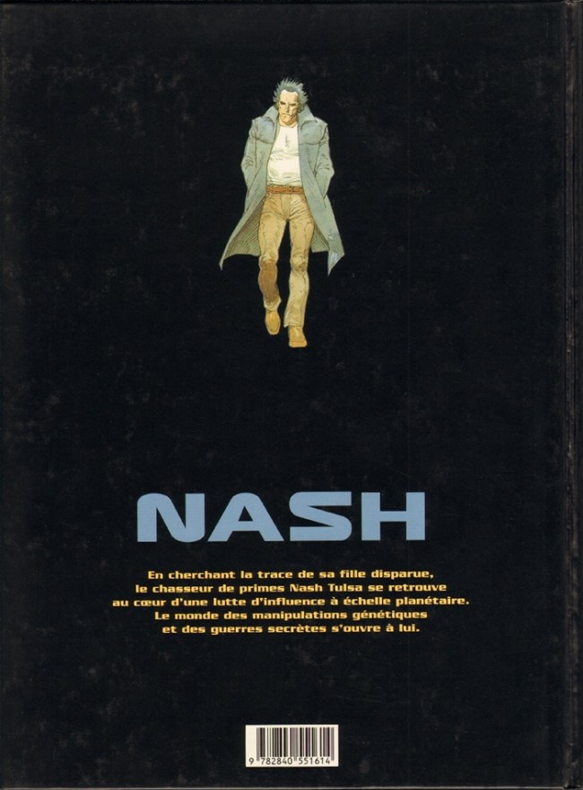 Verso de l'album Nash Tome 2 À l'est d'Eden