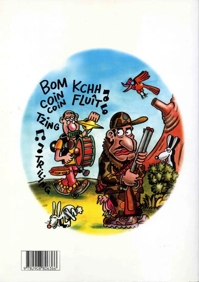 Verso de l'album Paulot Tome 1 Les vacances de Monsieur Paulot