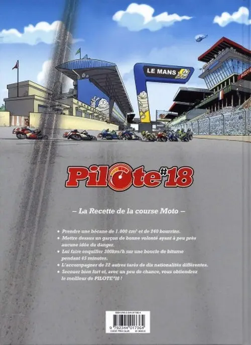 Verso de l'album Pilote #18 Tome 1 Warm'Oupsss