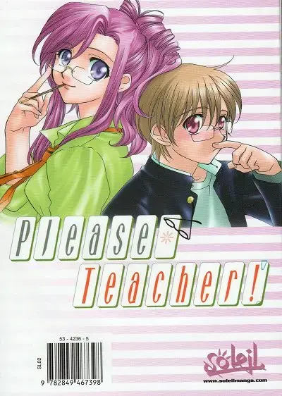 Verso de l'album Please teacher ! 1