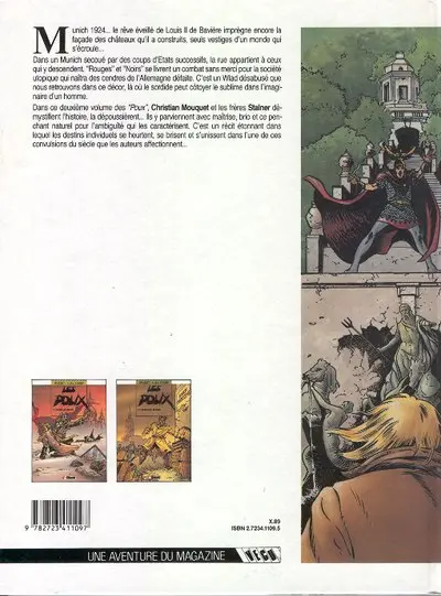 Verso de l'album Les Poux Tome 2 Ni rouge, ni noir