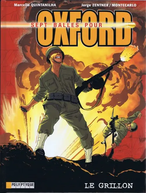 Couverture de l'album Sept balles pour Oxford Tome 5 Le Grillon