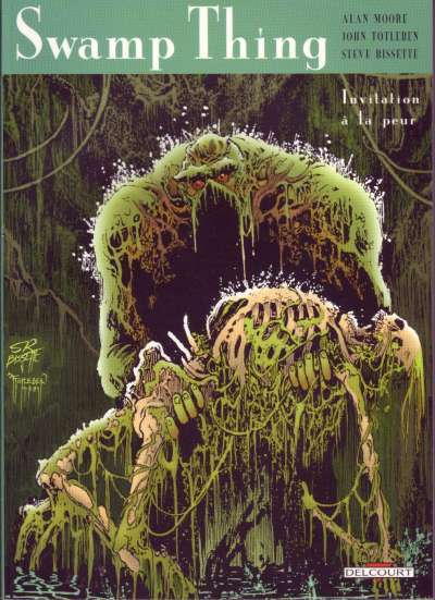 Couverture de l'album Swamp Thing Delcourt - Contrebande Tome 2 Invitation à la peur