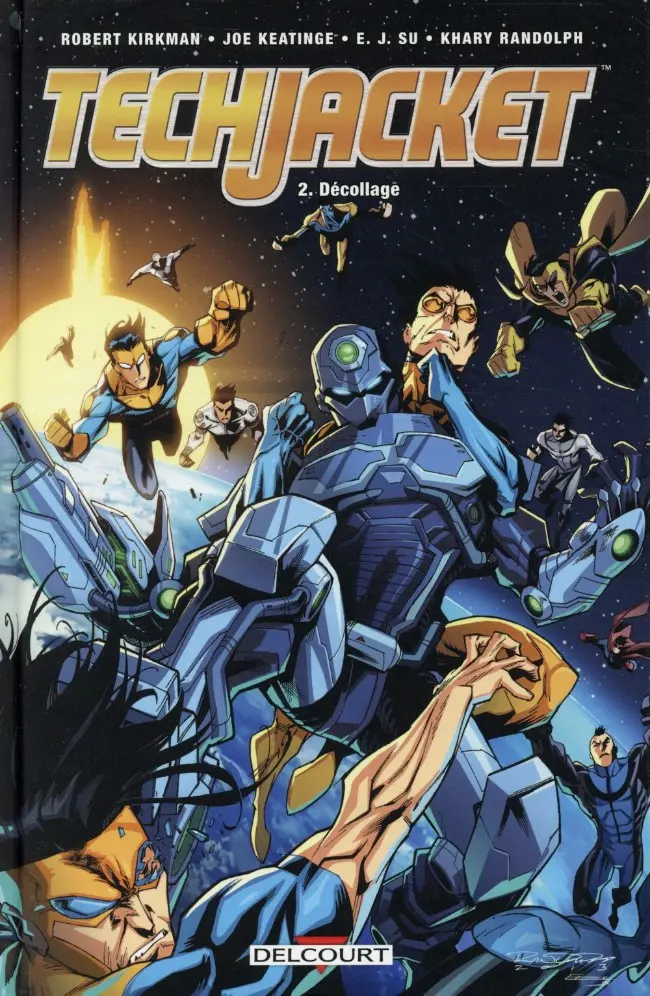 Couverture de l'album Tech jacket Tome 2 Décollage