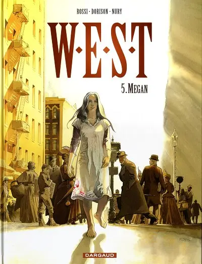 Couverture de l'album W.E.S.T Tome 5 Megan